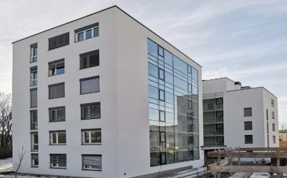 Wohnhäuser der Anlage